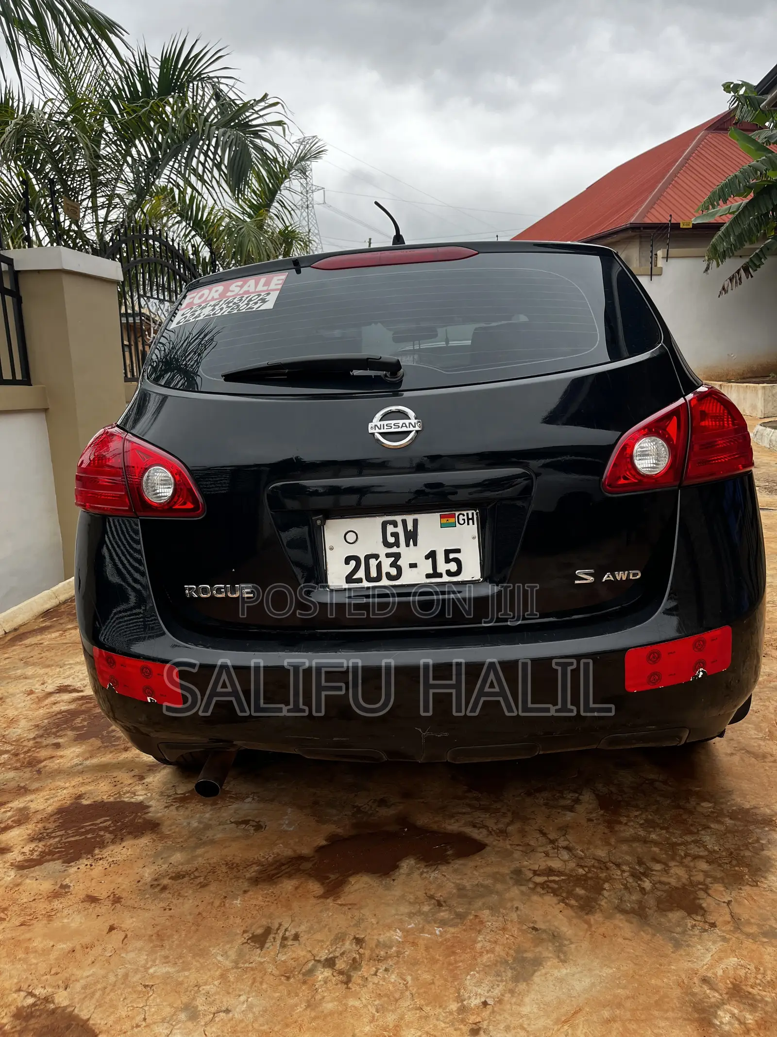 Nissan Rogue S 2008 Black