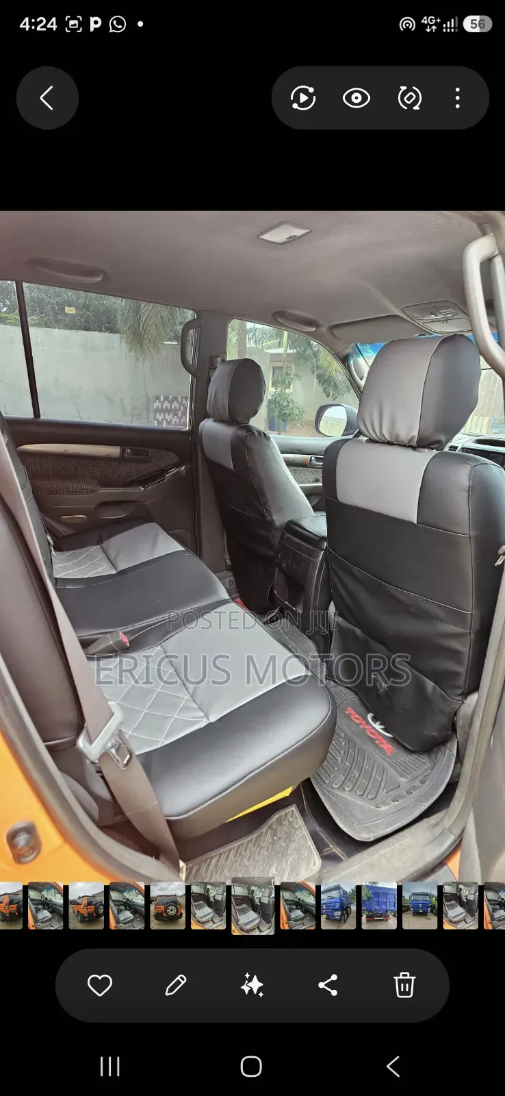Toyota Land Cruiser Prado 2.7 i 16V 2008 Yellow