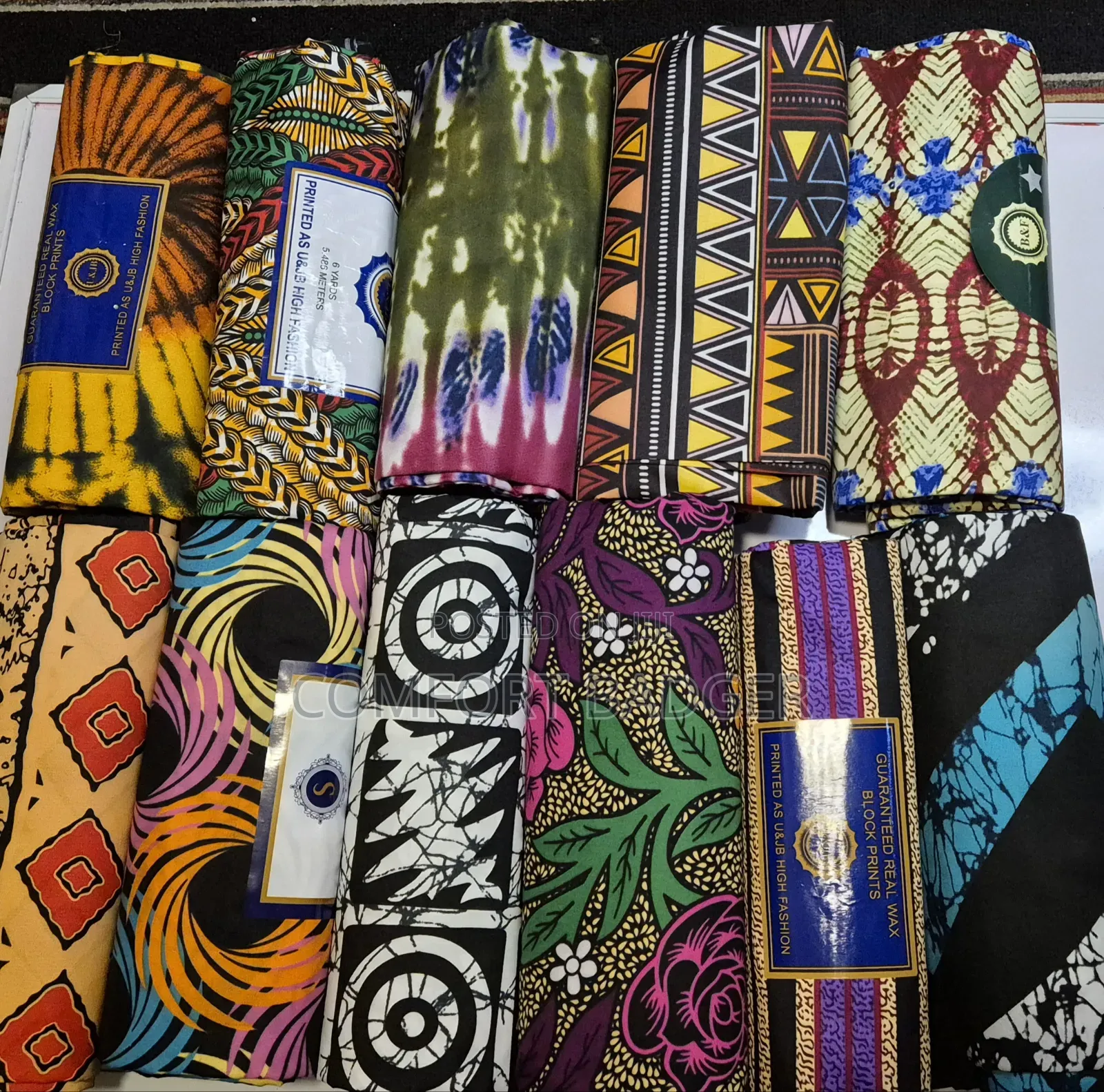 Stylish and Beautiful Small African Prints Available in 6 Yards
