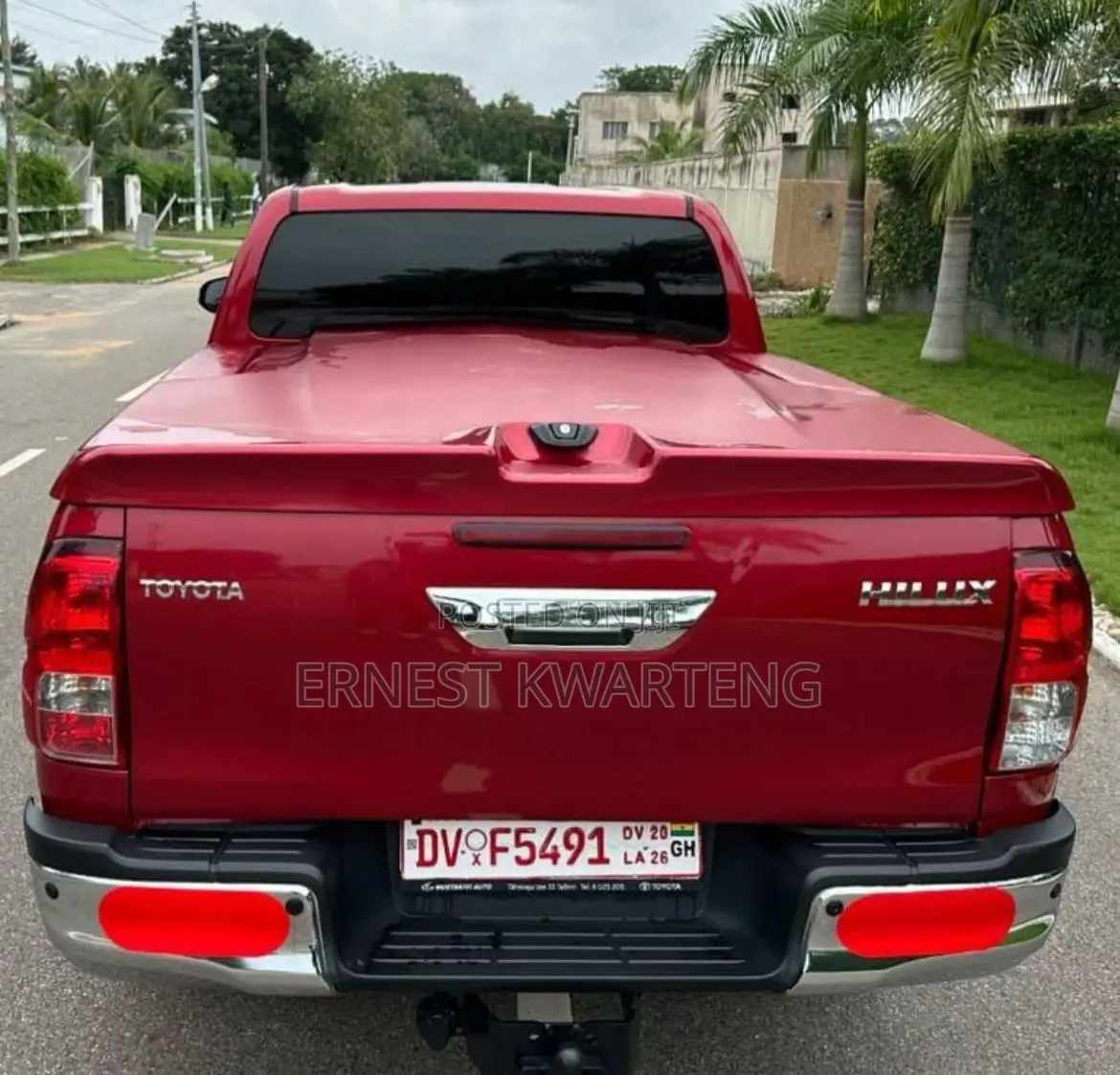 Toyota Hilux 2019 Red