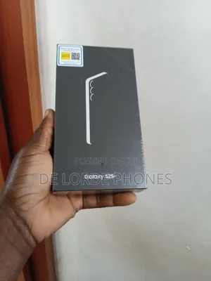 New Samsung Galaxy S25+ 256 GB Black