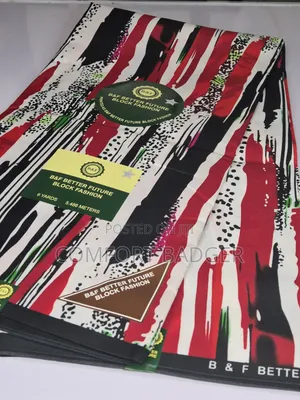 Brightly Coloured Small African Print