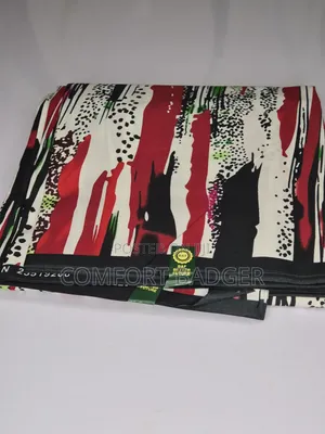 Brightly Coloured Small African Print