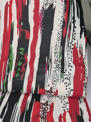 Brightly Coloured Small African Print