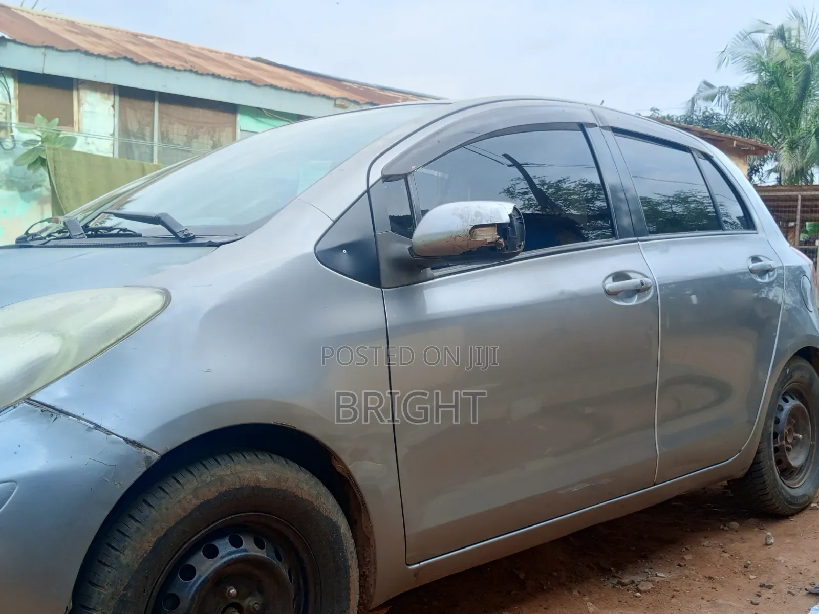 Toyota Vitz 2008 Gray