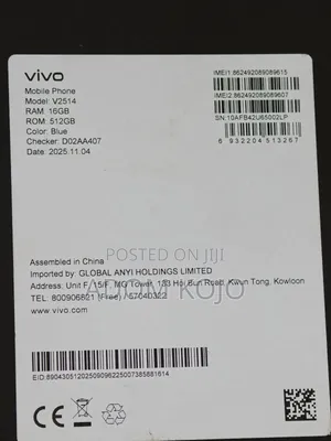 New Vivo X300 Pro 512 GB