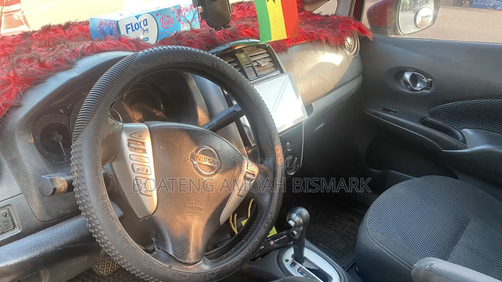 Nissan Note 2015 Burgundy