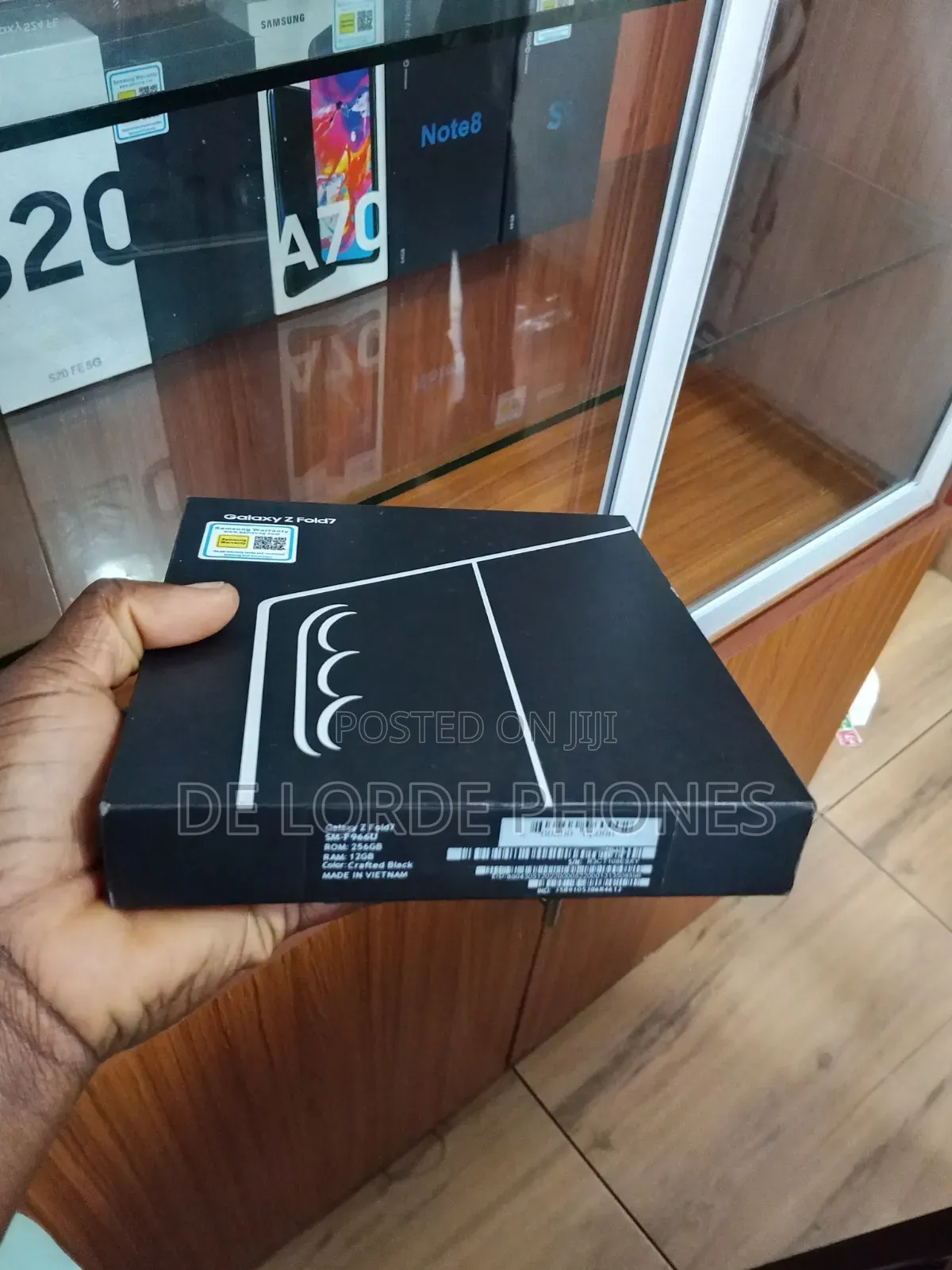 New Samsung Galaxy Z Fold7 256 GB Black