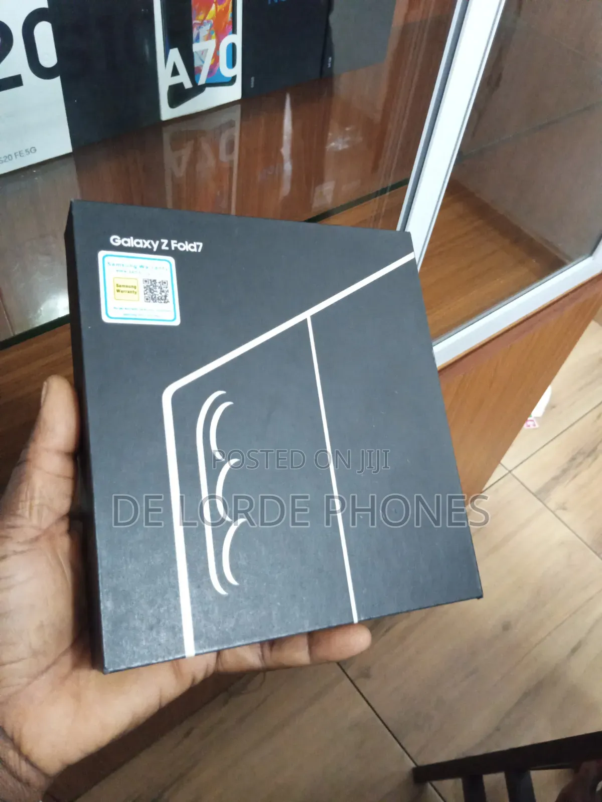 New Samsung Galaxy Z Fold7 256 GB Black