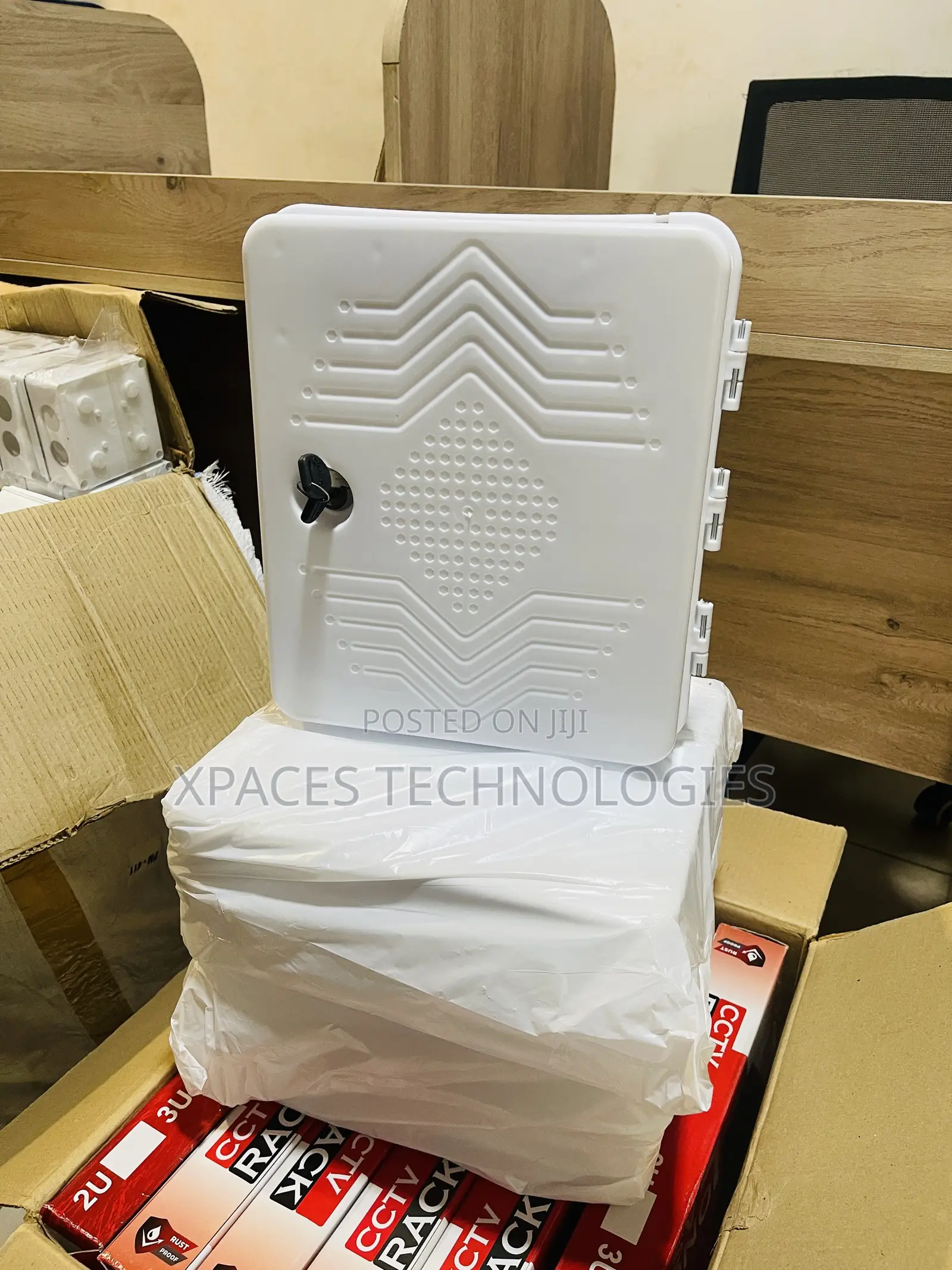 PoE Rack Junction Box Enclosure for CCTV Cameras, Waterproof