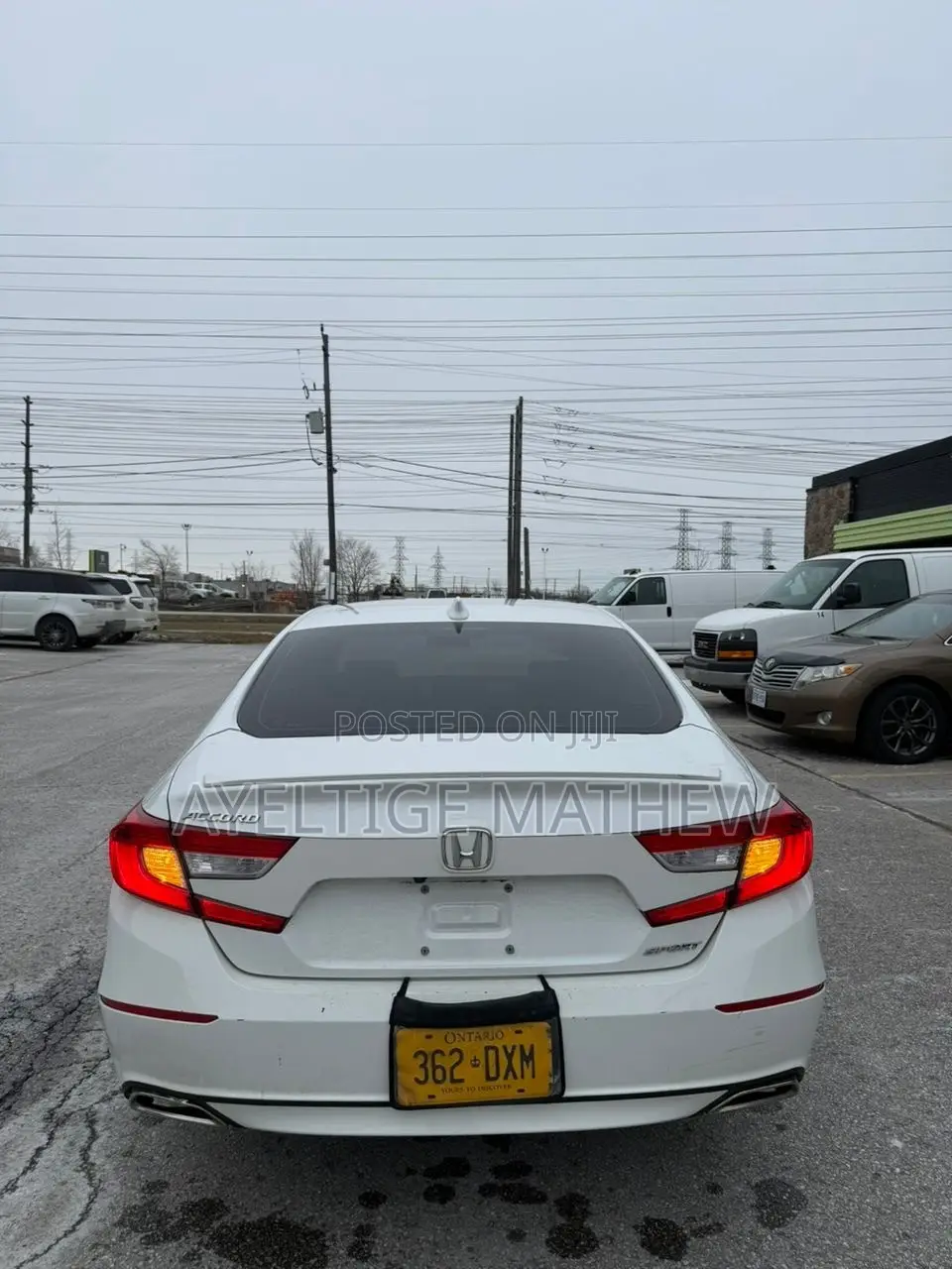Honda Accord Sport (1.5L 4cyl Turbo 6M) 2019 Black
