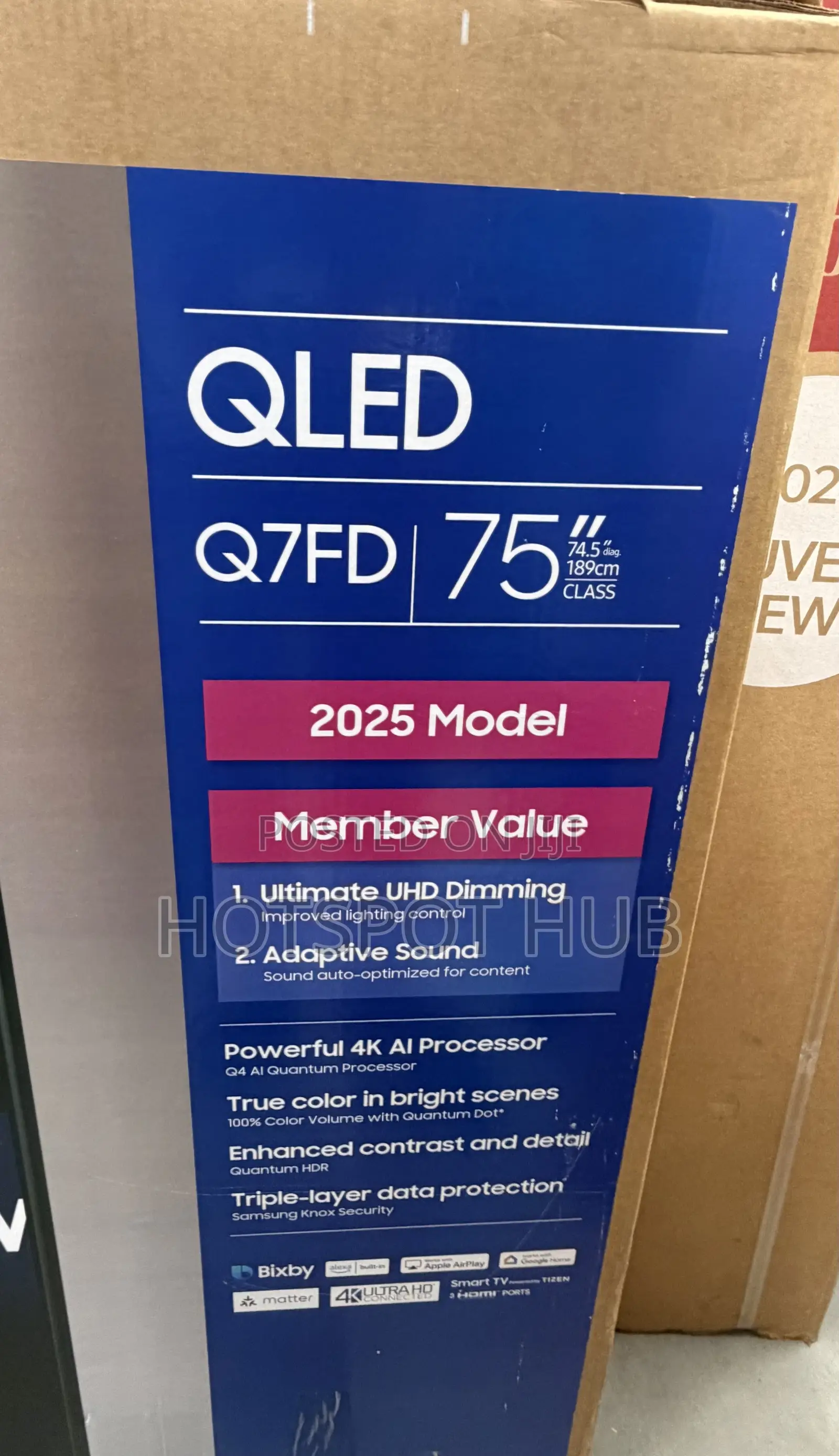 Samsung -75" Class Q7FDSeries QLED 4K UHD