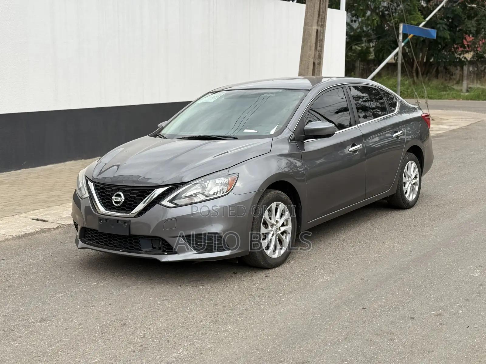 Nissan Sentra S 2018 Gray