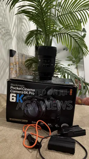 Black Magic Pocket Cinema Camera 6K PRO
