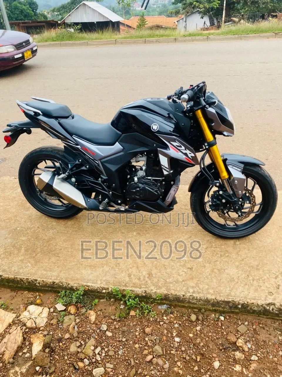 New Haojue DR190S 2026 Black