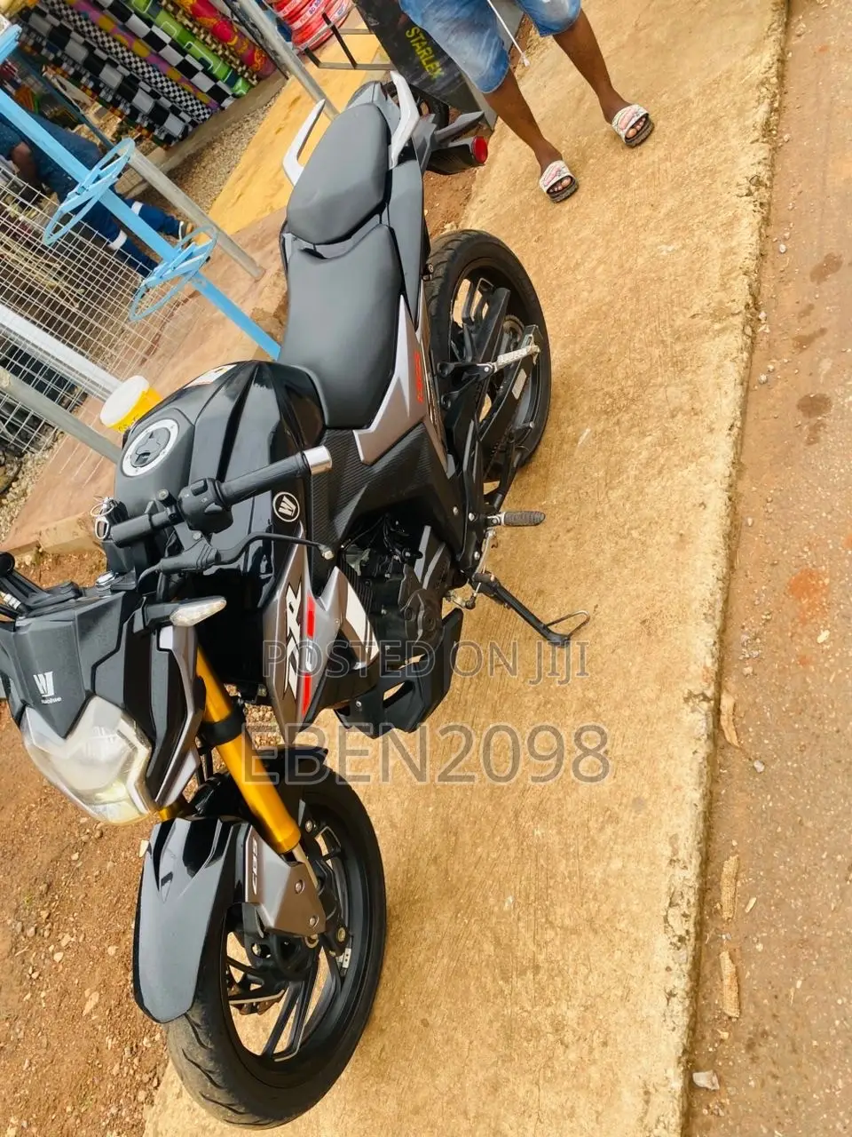 New Haojue DR190S 2026 Black