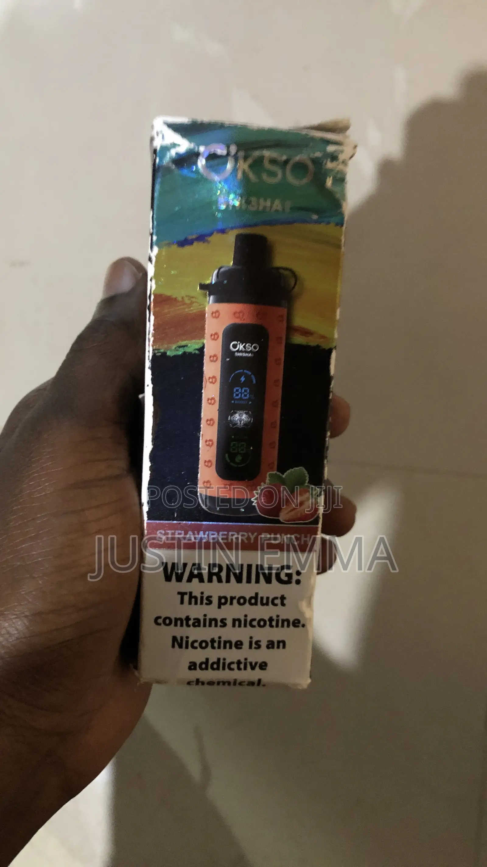 40000 Puffs Vape Okso Strawberry Punch