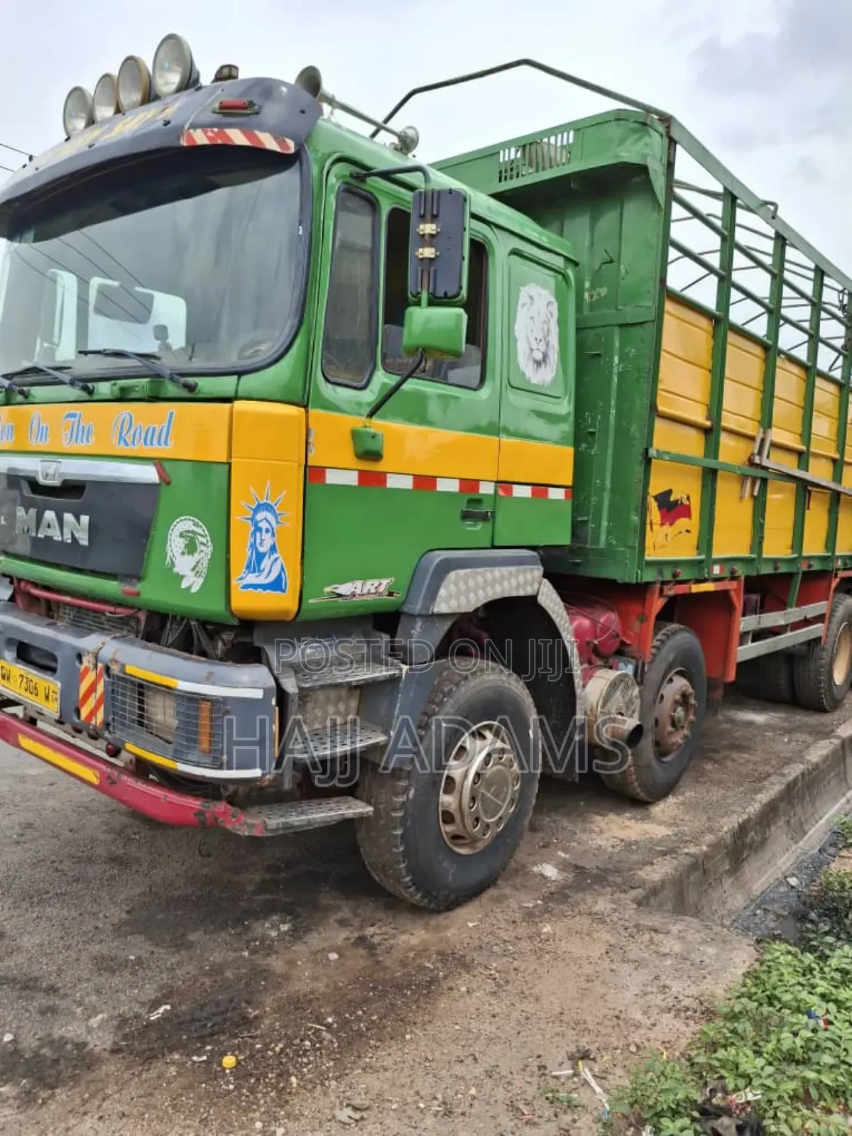Six Axles Man Diesel Cargo Truck Available With No Hidden Fault