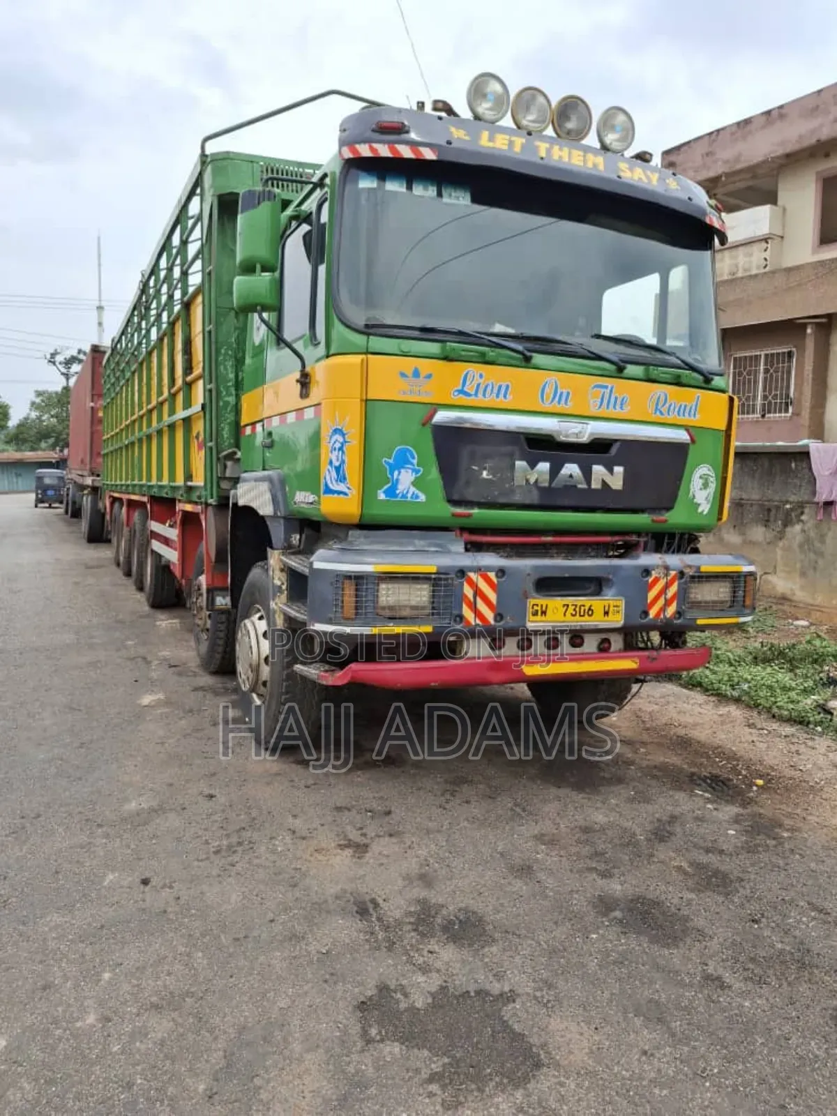 Six Axles Man Diesel Cargo Truck Available With No Hidden Fault