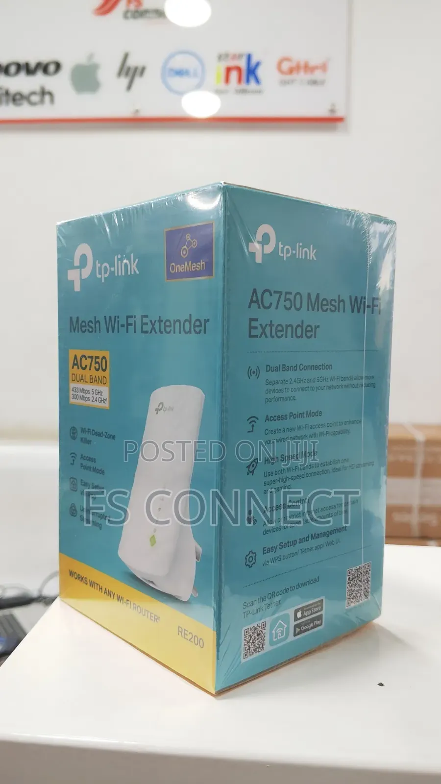 Mesh Wi-Fi Extender RE200