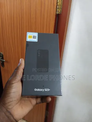 New Samsung Galaxy S23+ 256 GB Black