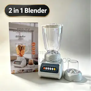 1400W 2-in-1 High-Speed Blender Grinder – 1.5L