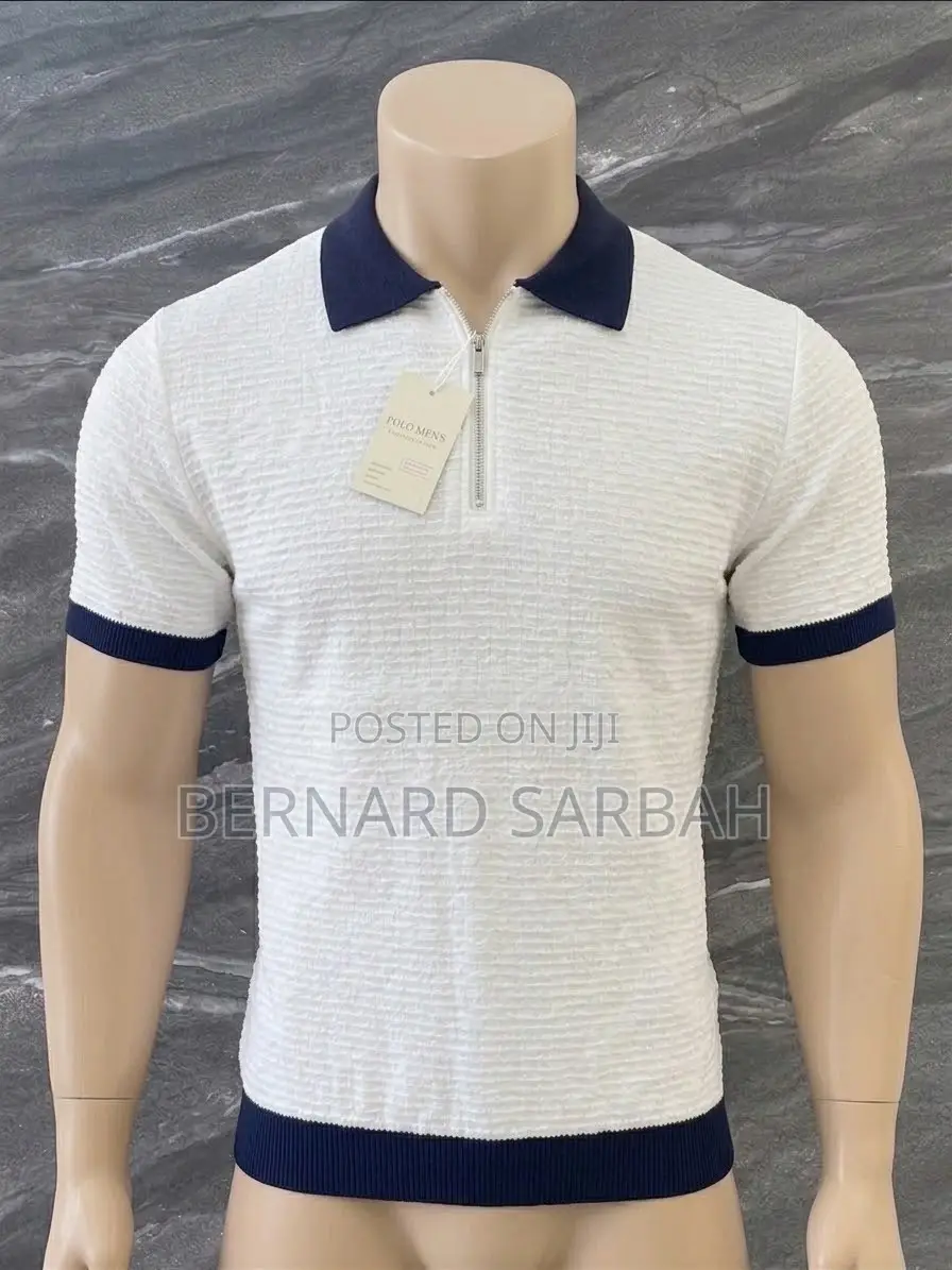 Knit Polo Shirt Men’s Top