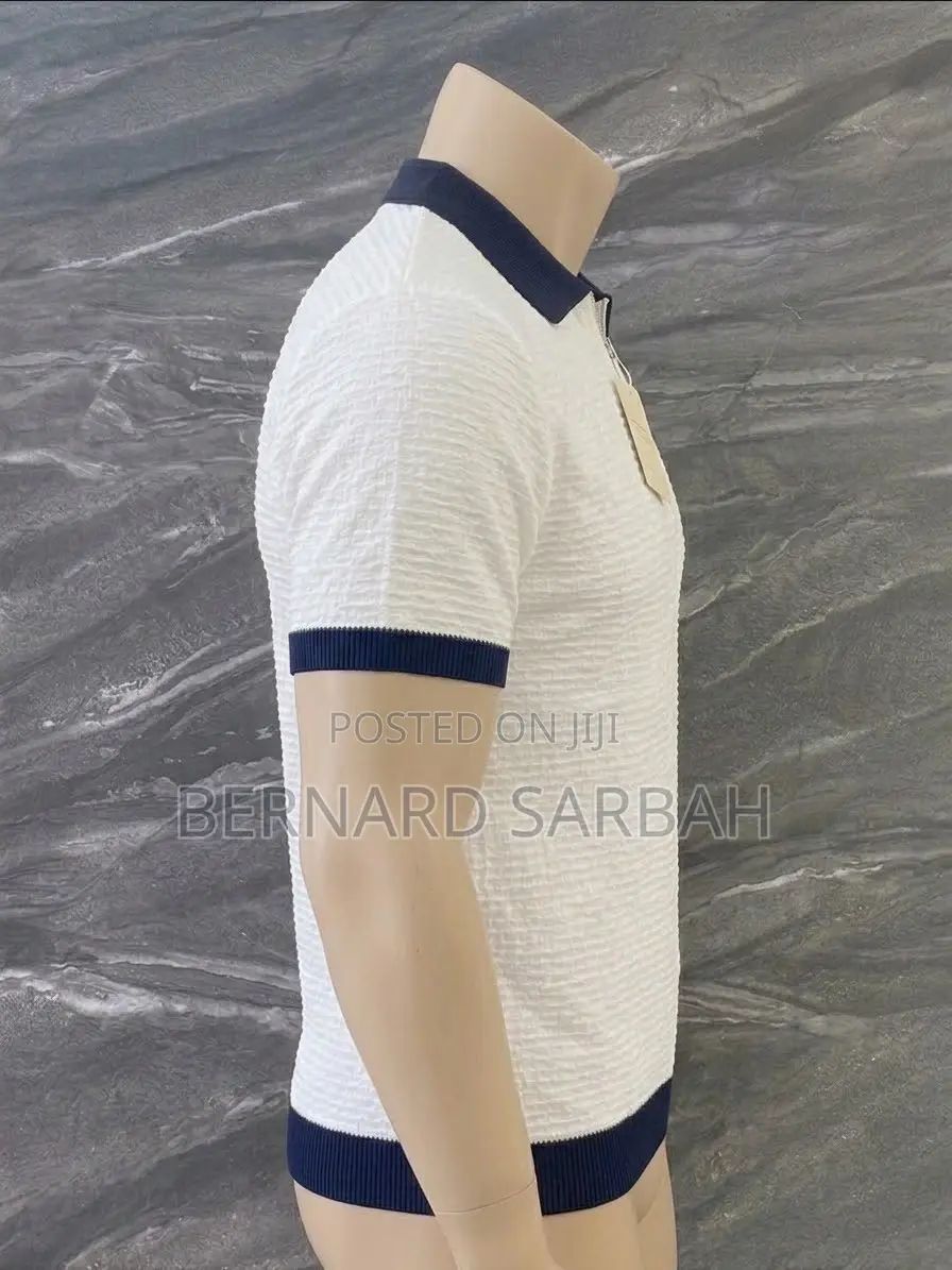 Knit Polo Shirt Men’s Top