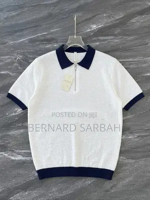Knit Polo Shirt Men’s Top