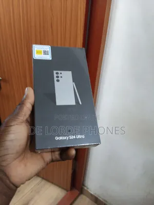 New Samsung Galaxy S24 Ultra 256 GB Black