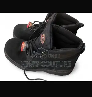 1. BRAHMA Steel Toe (Black) - Steel Toe, Oil Resistant