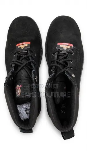 1. BRAHMA Steel Toe (Black) - Steel Toe, Oil Resistant