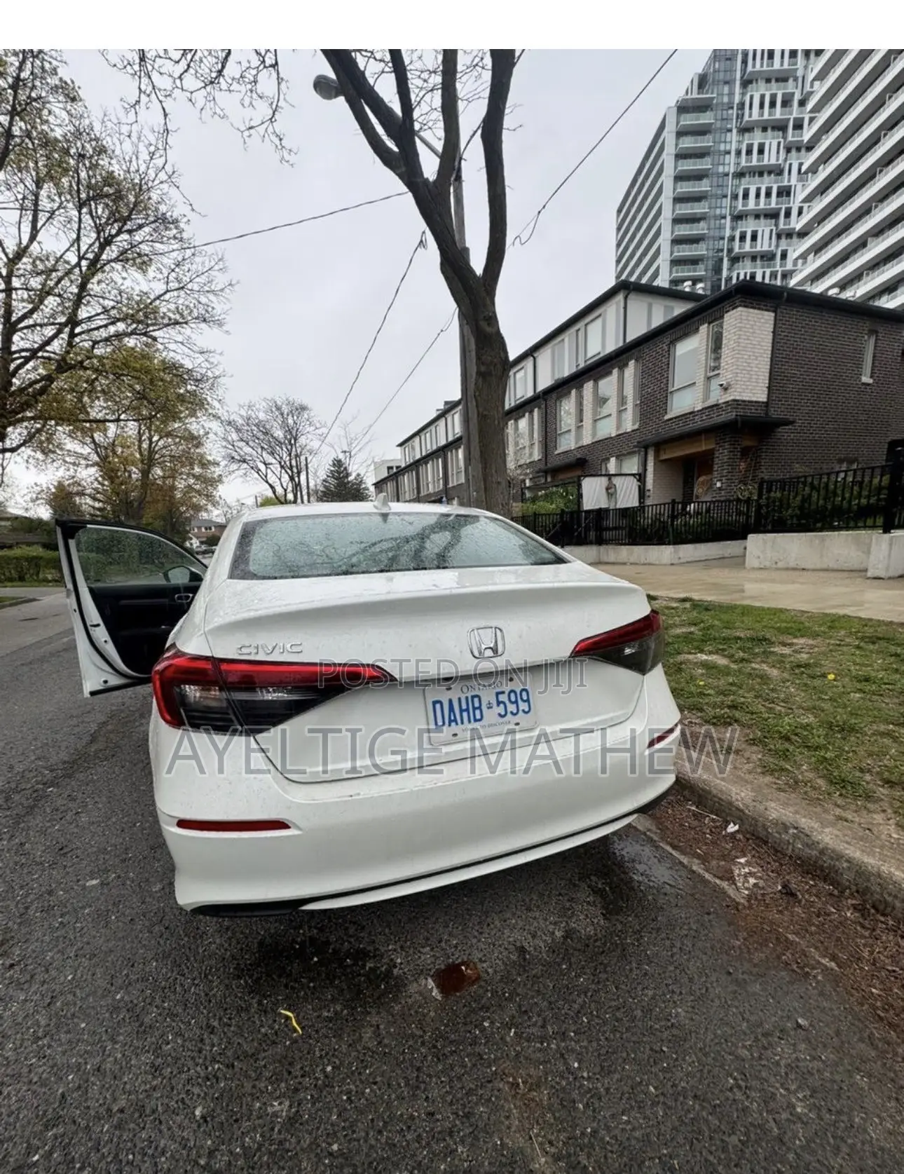 Honda Civic LX CVT 2024 White