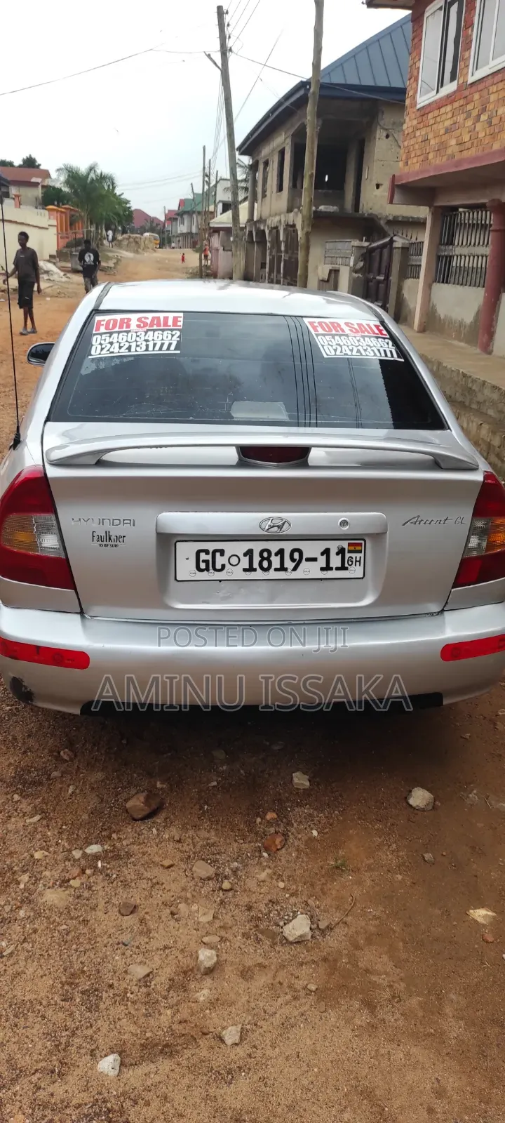 Hyundai Accent 2002 Silver