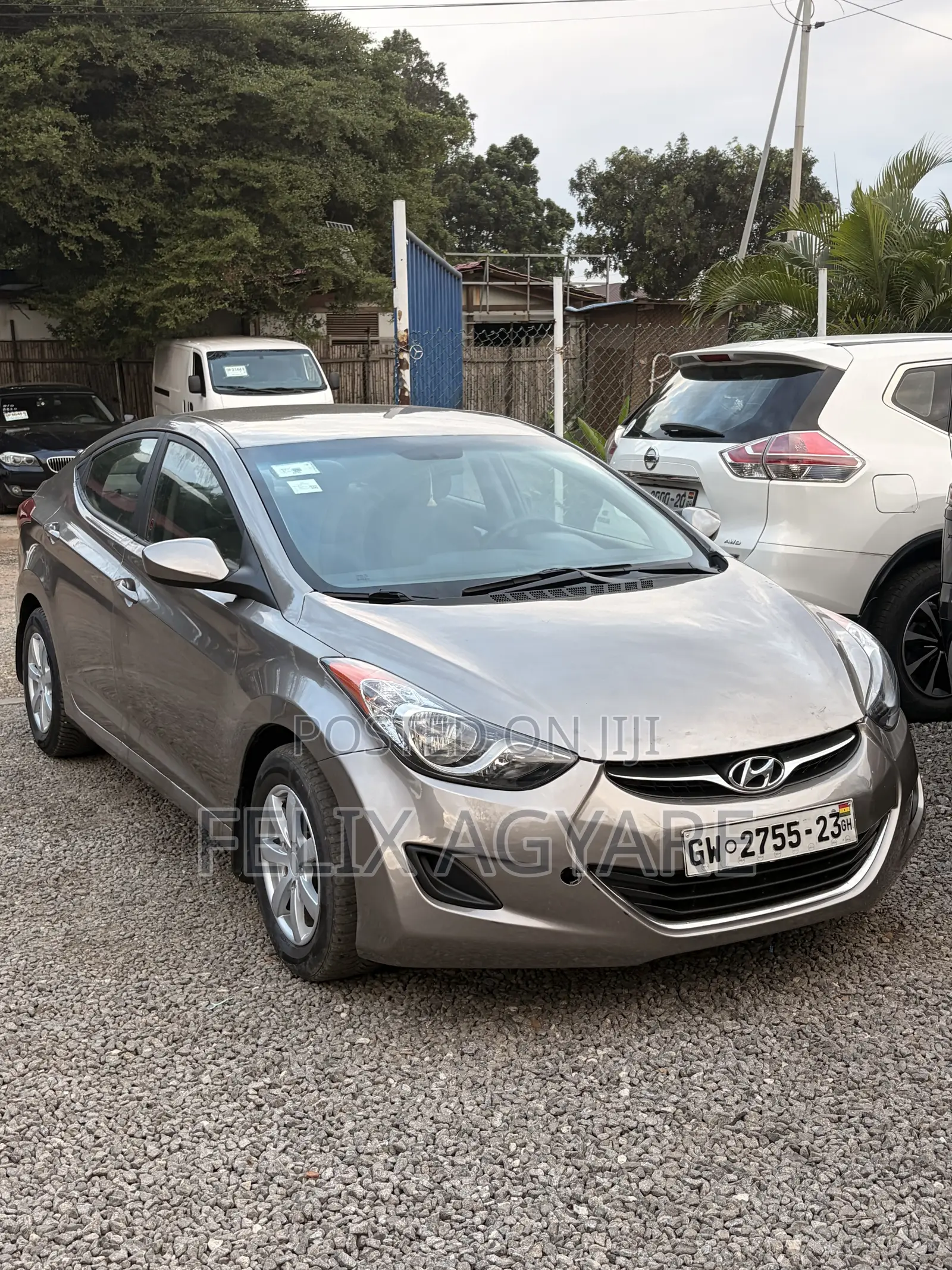 Hyundai Elantra 2012 Gray