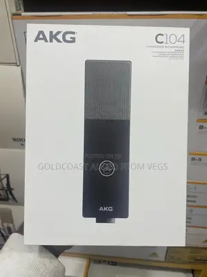 AKG C104 Large-Diaphragm Cardioid Electret Condenser Microphone