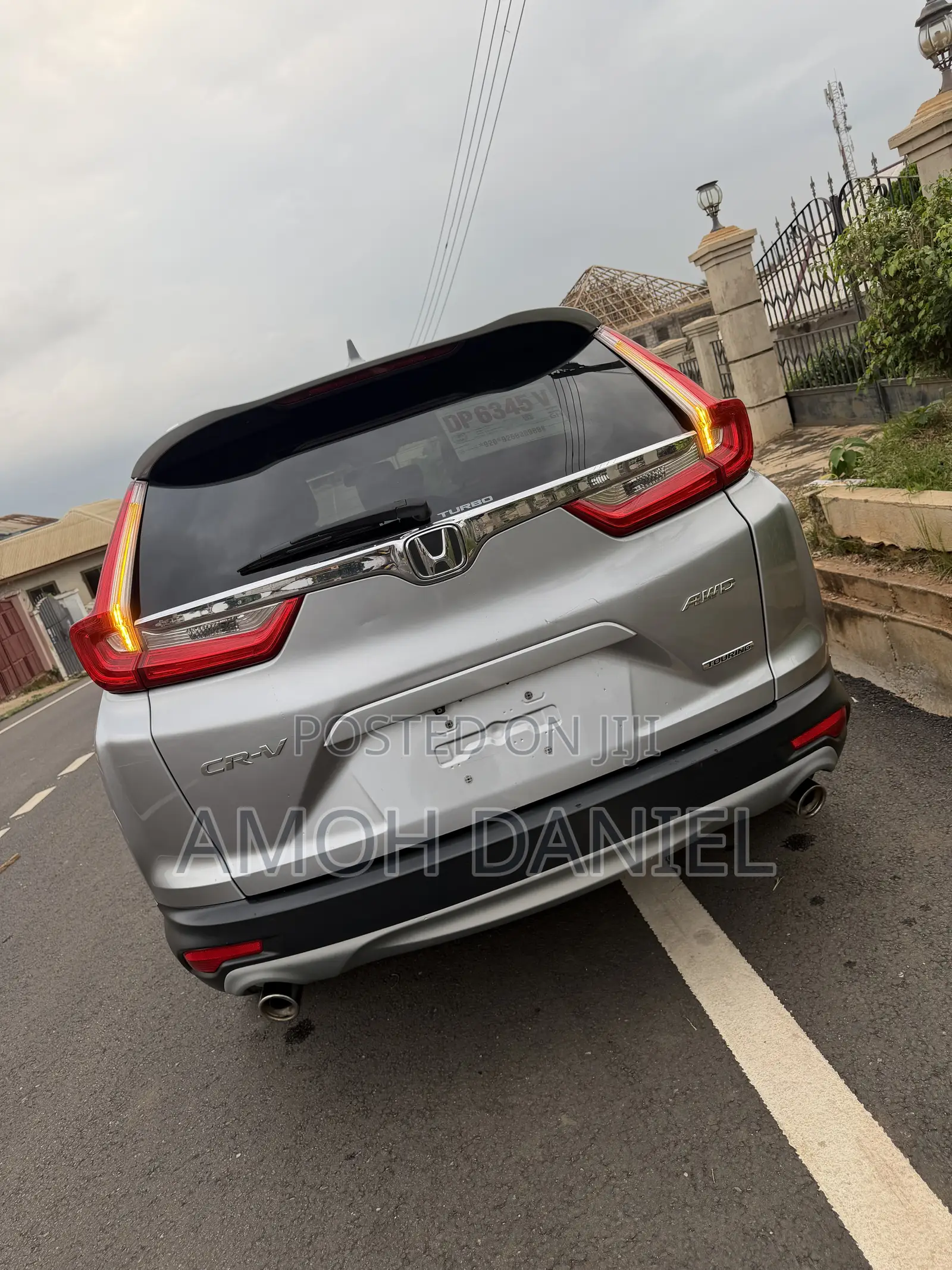 Honda CR-V Touring 4dr SUV AWD (1.5L 4cyl CVT) 2017 Silver