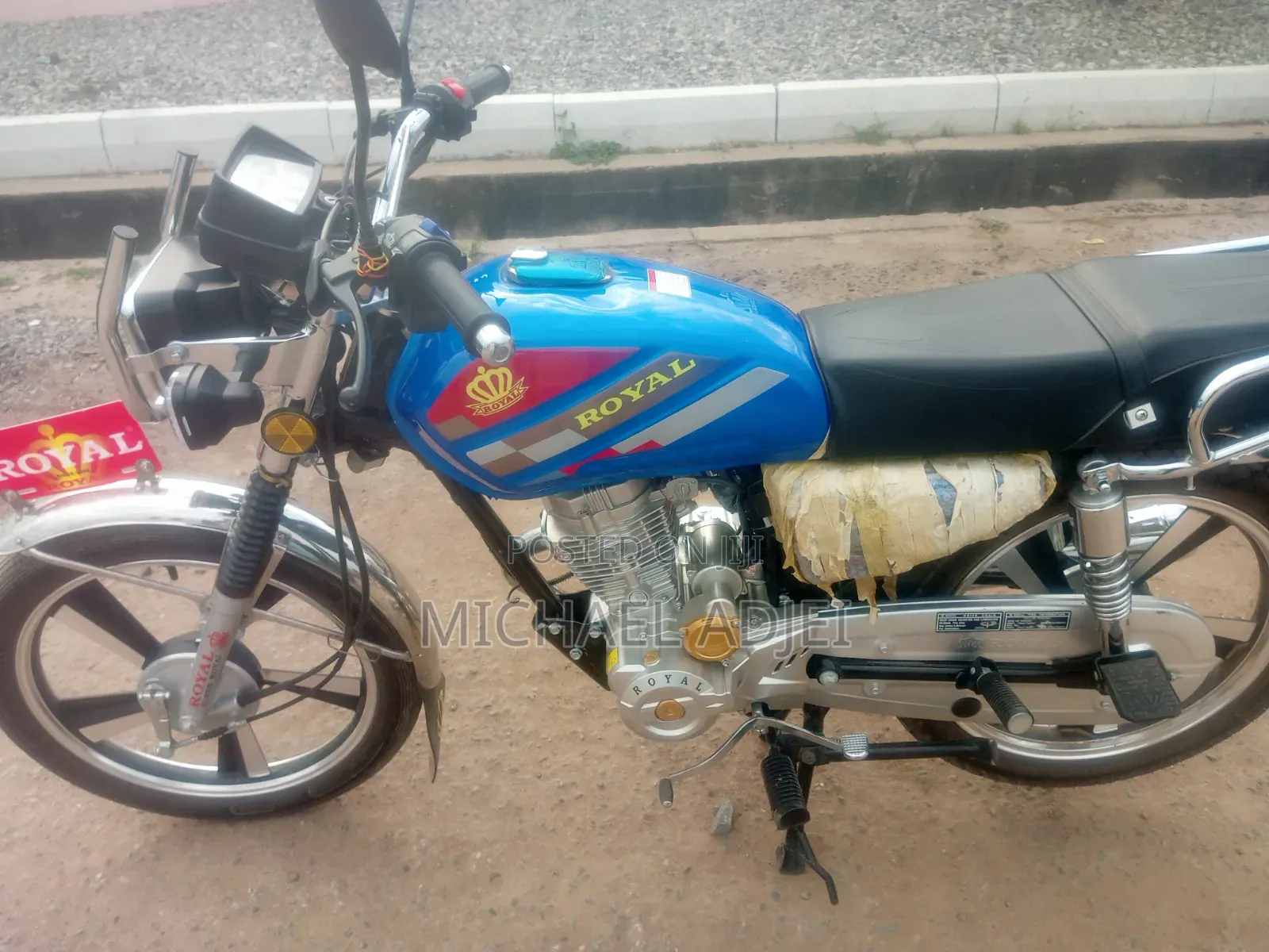 New Royal RY125 2026 Blue