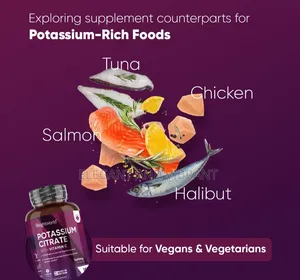 Potassium - Vitamin C - 360Tablets -Strength & Fitness-Immune Support