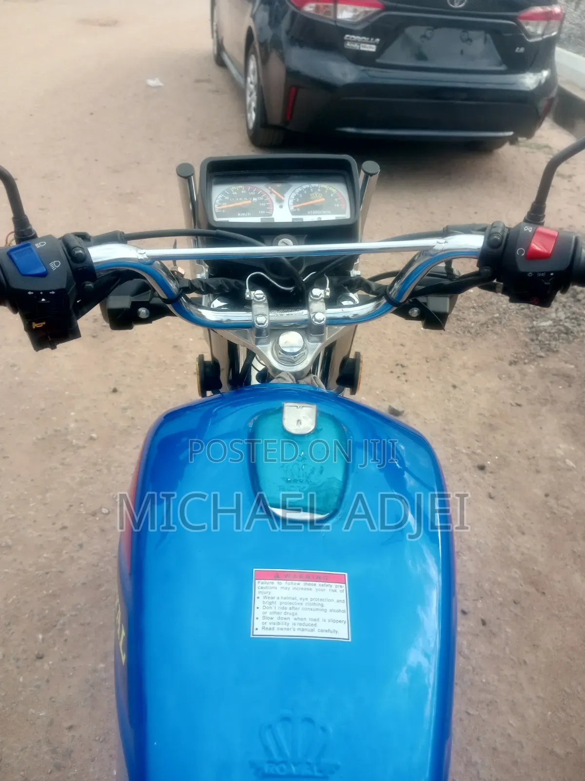 New Royal RY125 2026 Blue