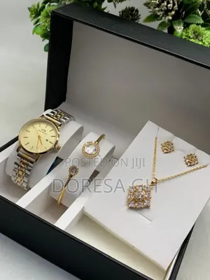 DW Watch,bracelet,necklace,and Earrings Set for Women|Gift Set for Her