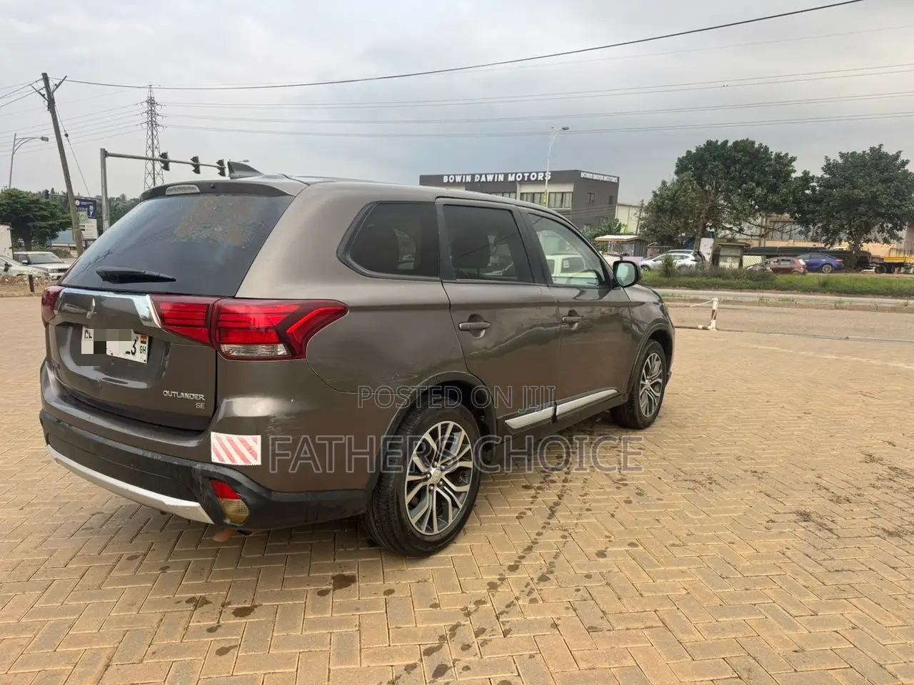 Mitsubishi Outlander SEL FWD 2017 Gray