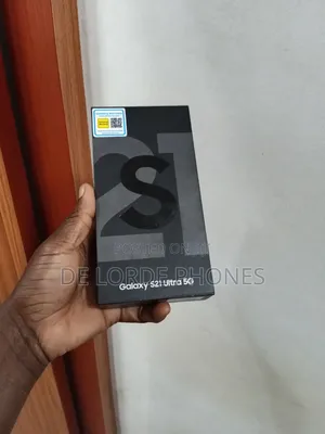 New Samsung Galaxy S21 Ultra 5G 128 GB Silver