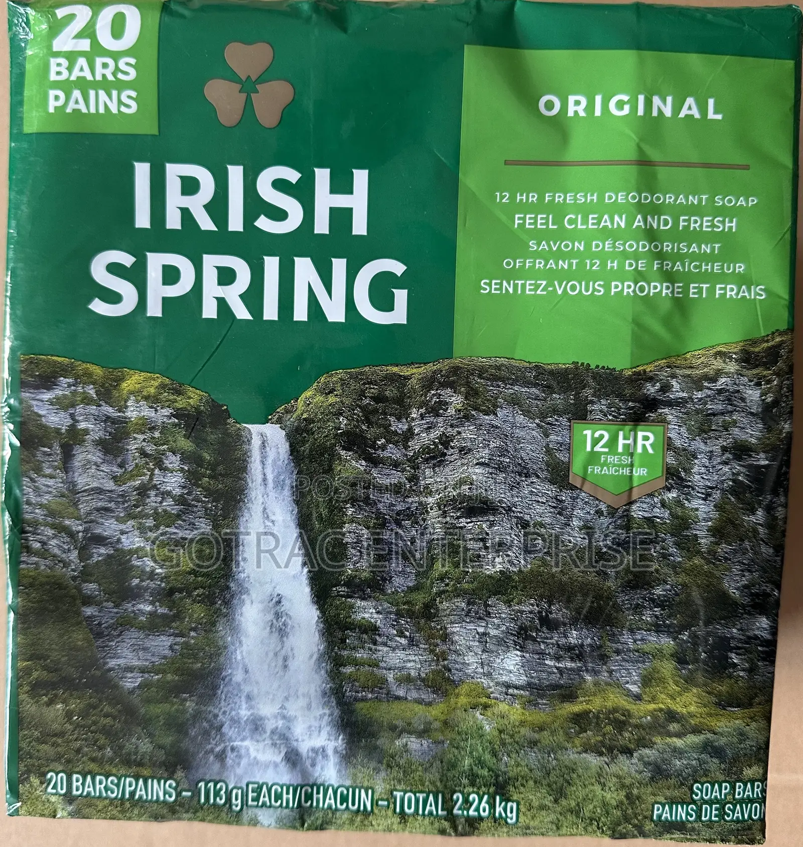 Irish Spring Canada Original Bar Soap (20 Bar Pack)