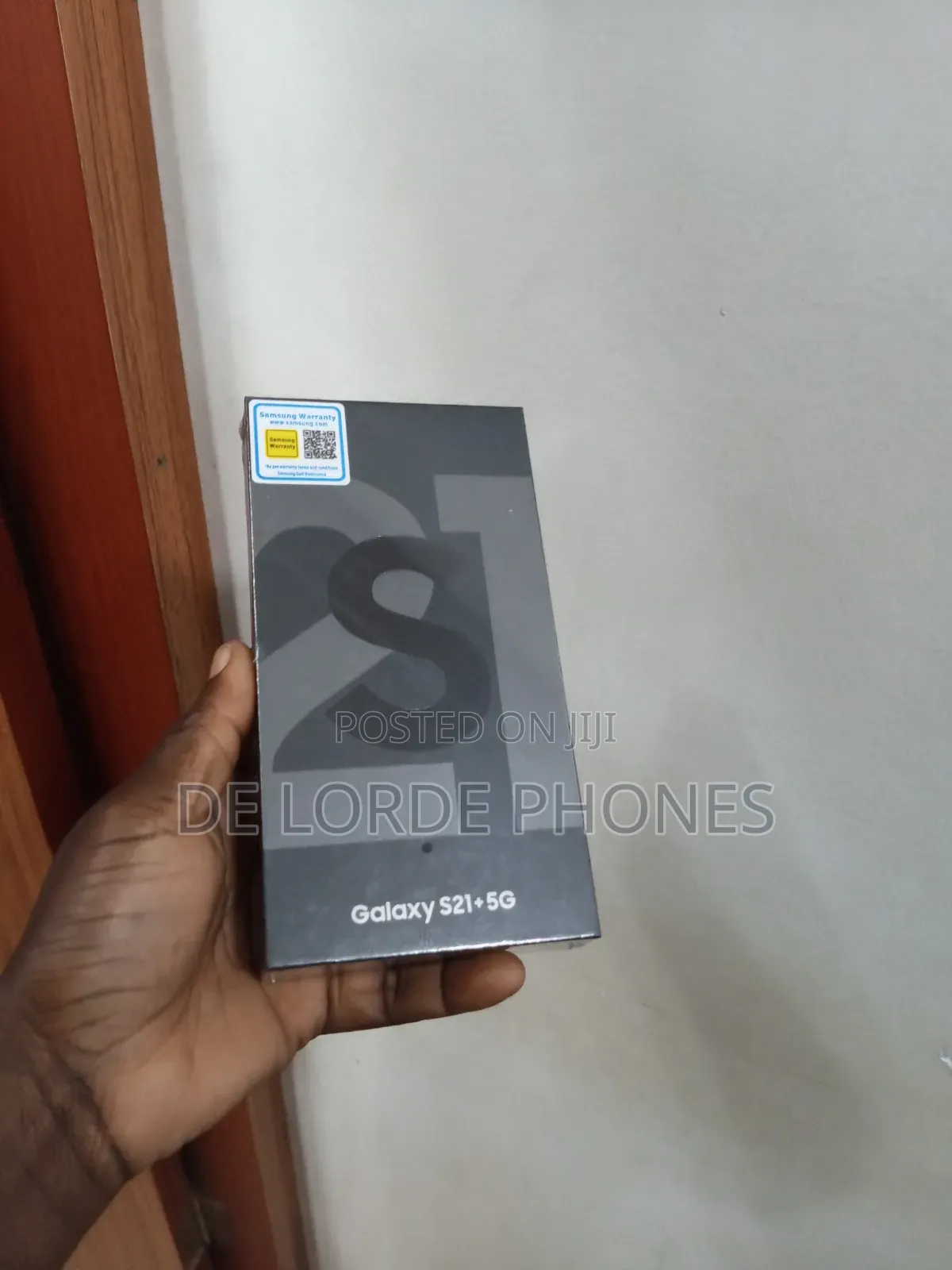 New Samsung Galaxy S21+ 5G 128 GB Black