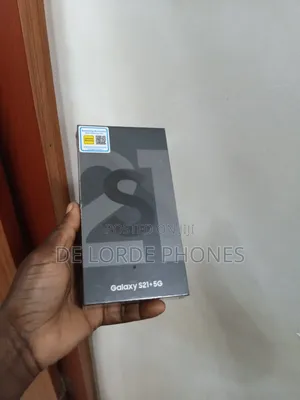 New Samsung Galaxy S21+ 5G 128 GB Black