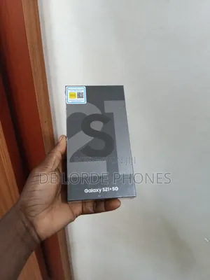 New Samsung Galaxy S21+ 5G 128 GB Black