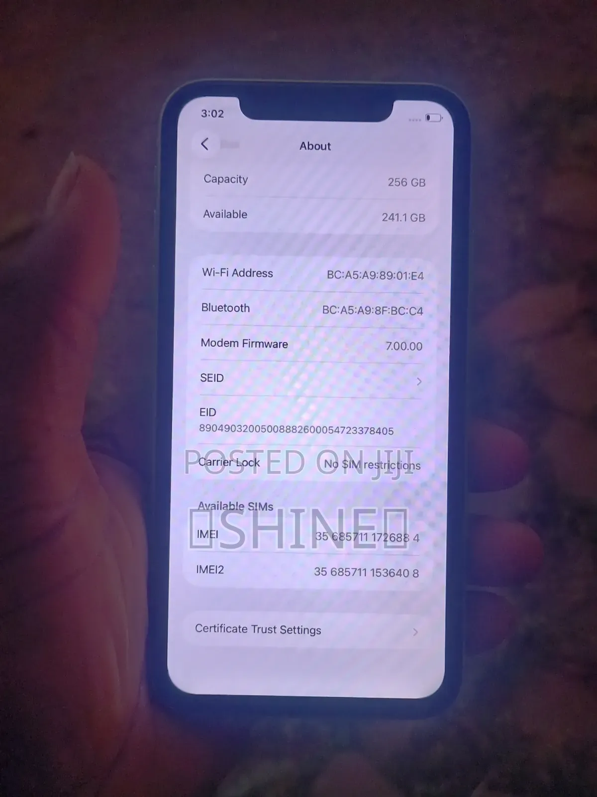 Apple iPhone 11 256 GB White