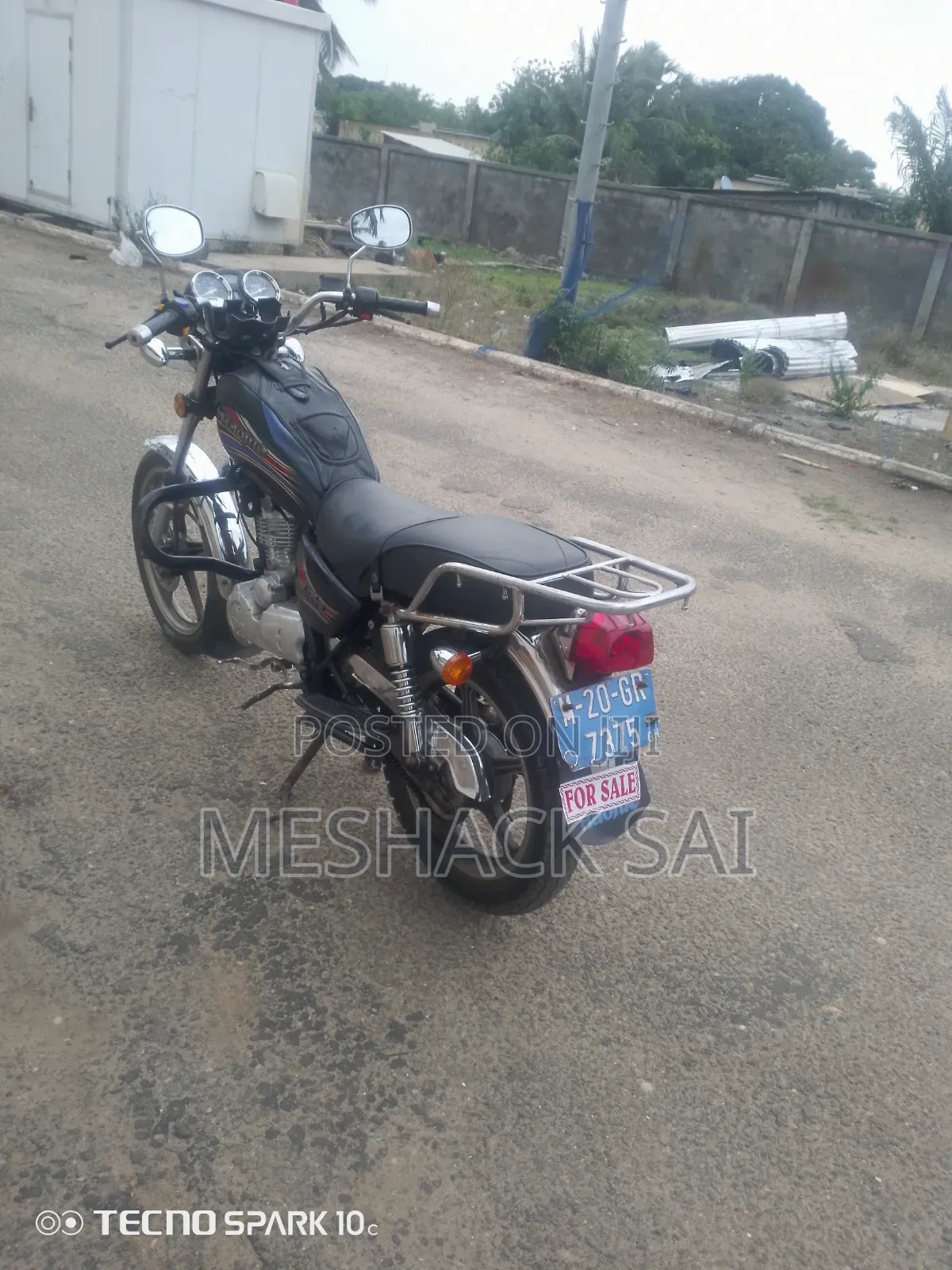 Haojue HJ125-8K 2020 Black