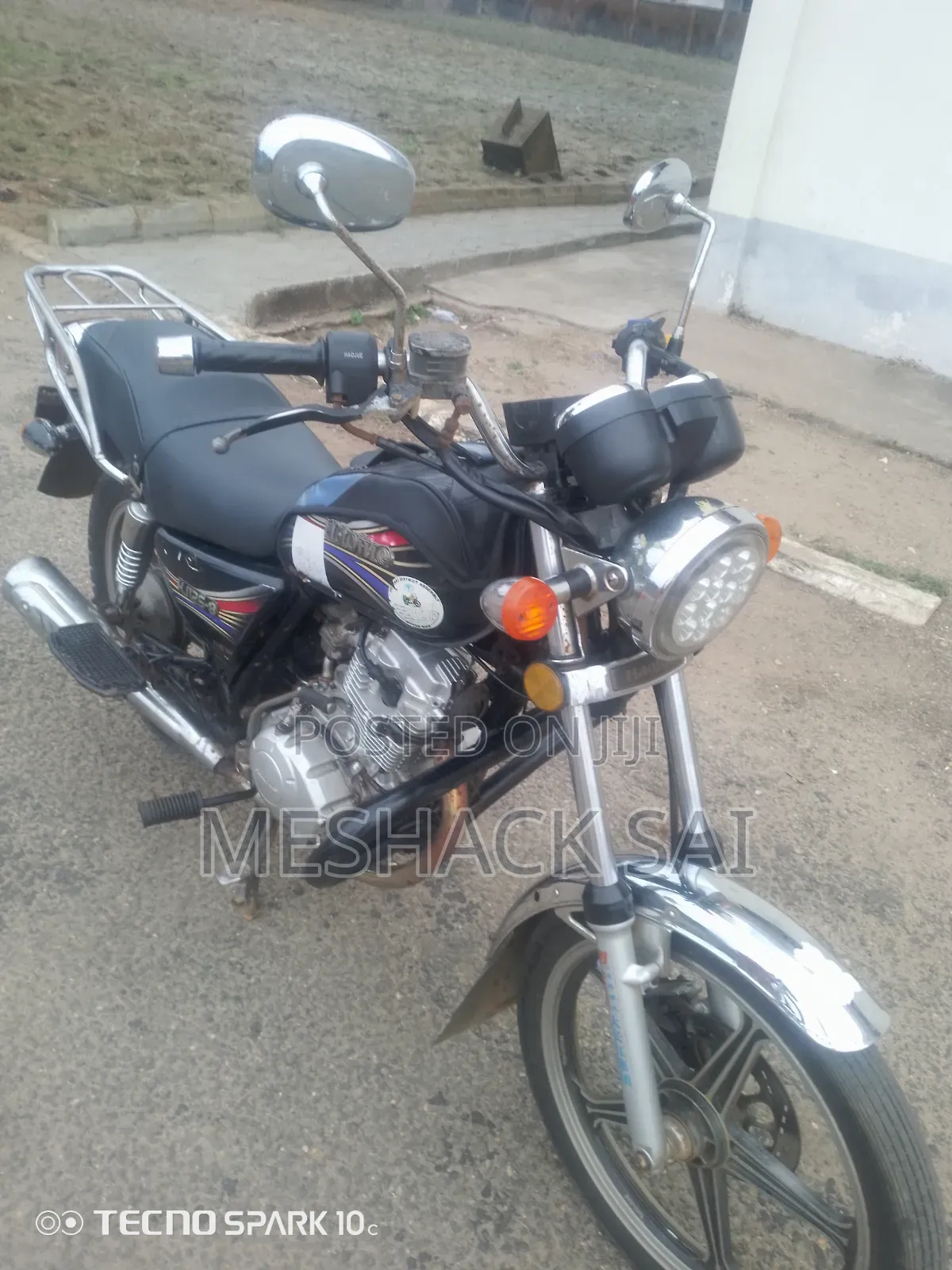 Haojue HJ125-8K 2020 Black